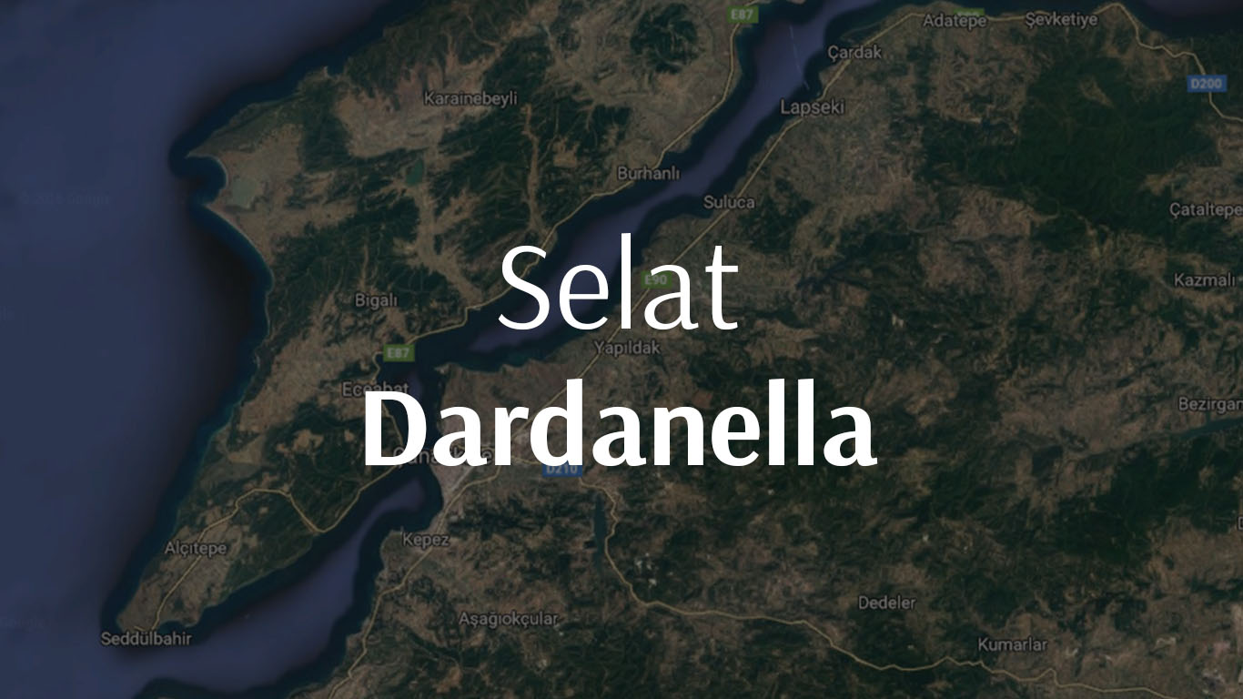 Satu antara selat batas pemisah merupakan dardanella salah Selat Dardanella,